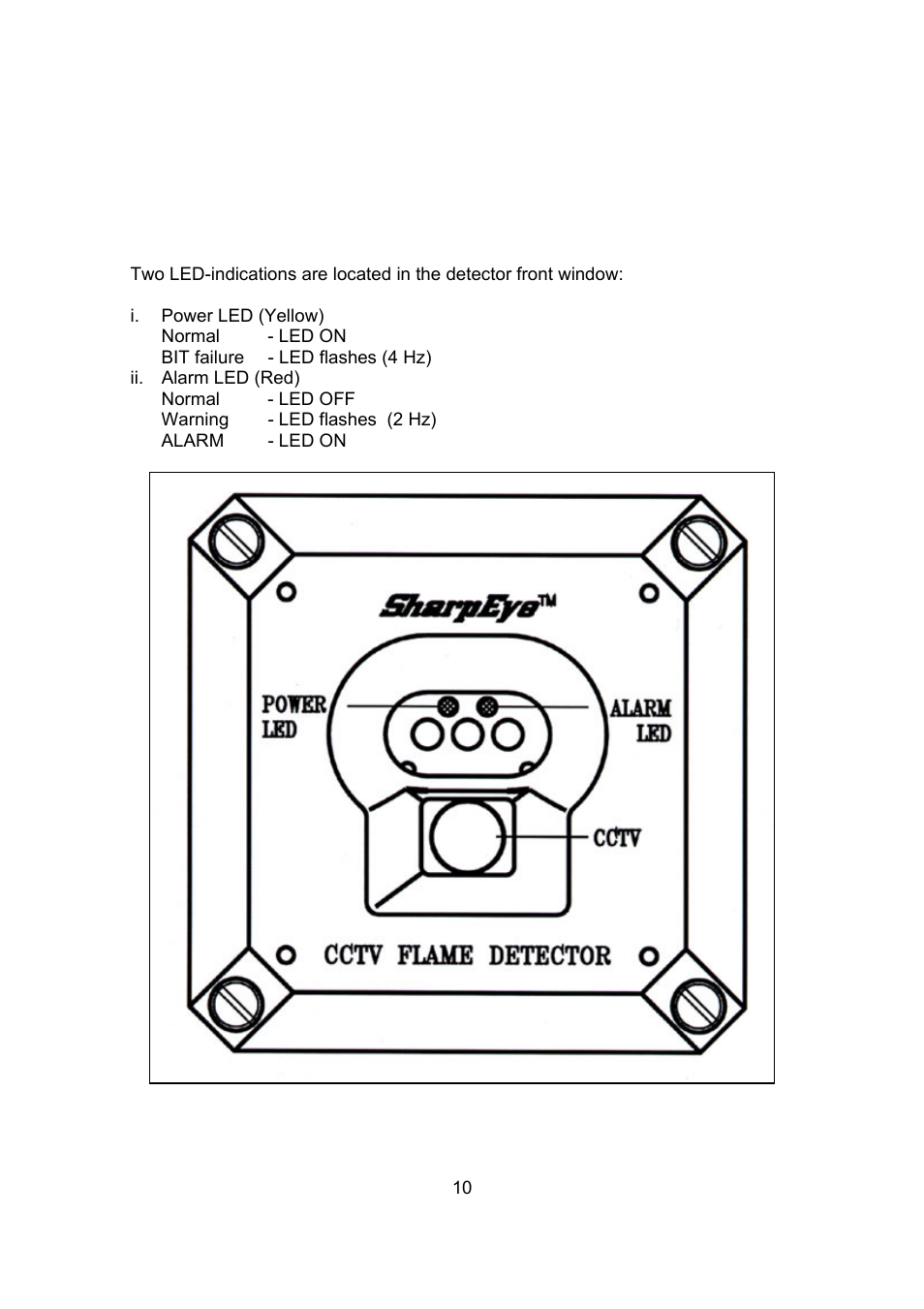 Operation | Spectrex 20/20CTIN-CTIP Flame Detector User Manual | Page 18 / 62