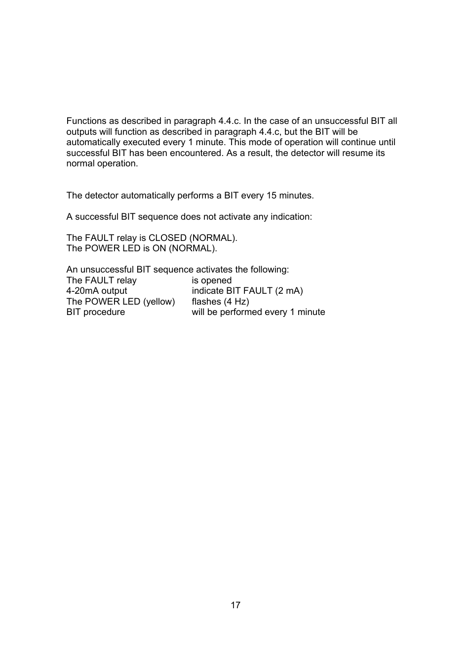 Spectrex 20/20CTIN-CTIP Flame Detector User Manual | Page 25 / 62