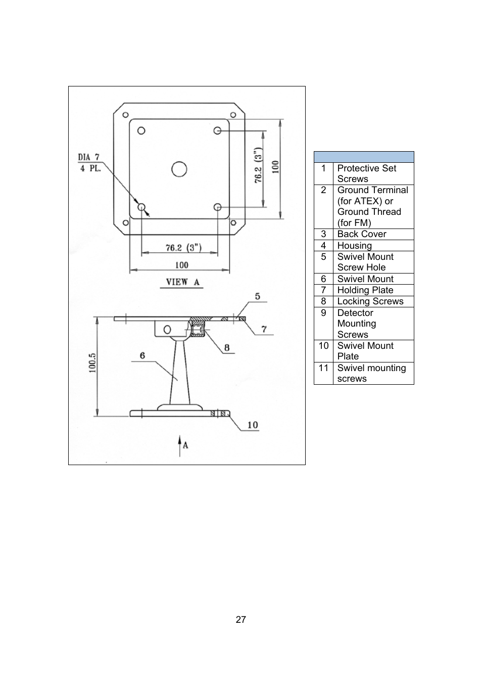 Spectrex 20/20CTIN-CTIP Flame Detector User Manual | Page 35 / 62