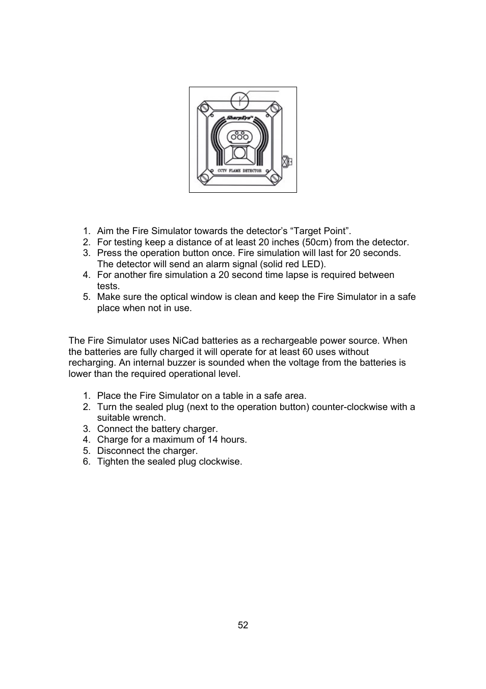 Spectrex 20/20CTIN-CTIP Flame Detector User Manual | Page 60 / 62