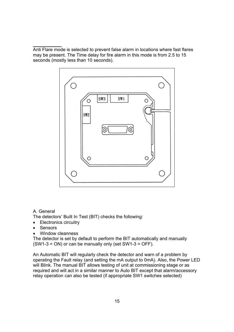 Spectrex 20/20SI Triple IR (IR3) Flame Detector User Manual | Page 23 / 62