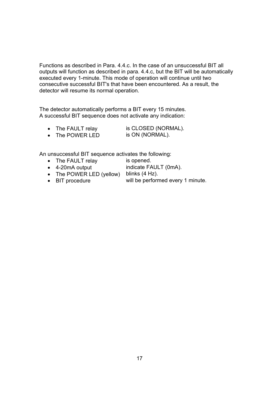 Spectrex 20/20SI Triple IR (IR3) Flame Detector User Manual | Page 25 / 62