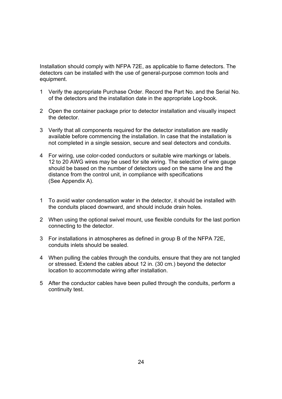 Spectrex 20/20SI Triple IR (IR3) Flame Detector User Manual | Page 32 / 62