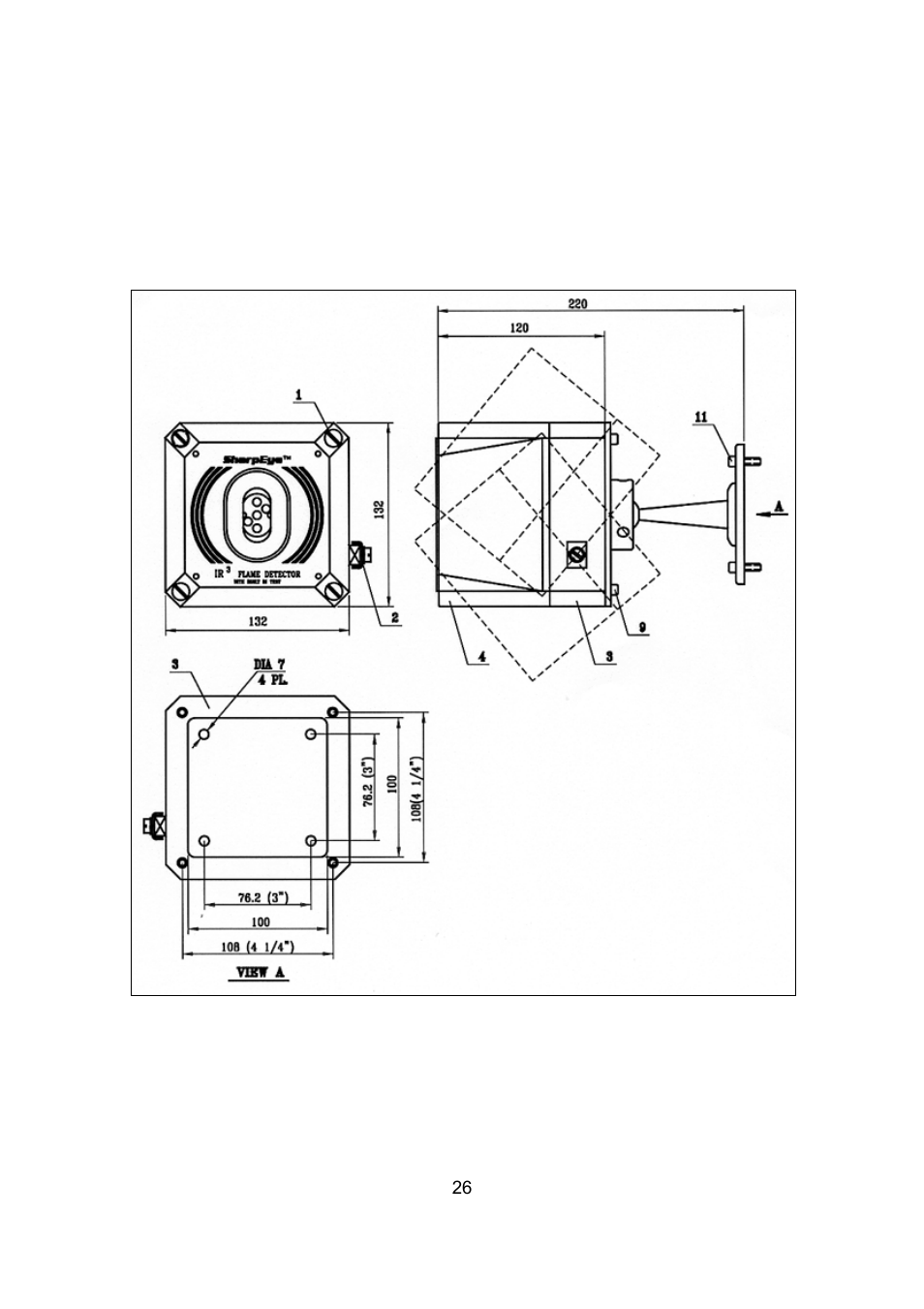 Spectrex 20/20SI Triple IR (IR3) Flame Detector User Manual | Page 34 / 62