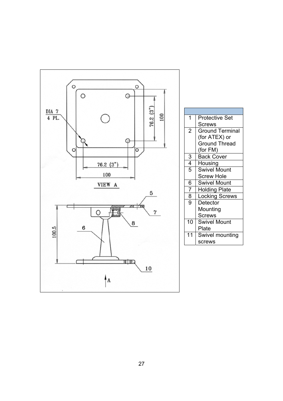 Spectrex 20/20SI Triple IR (IR3) Flame Detector User Manual | Page 35 / 62