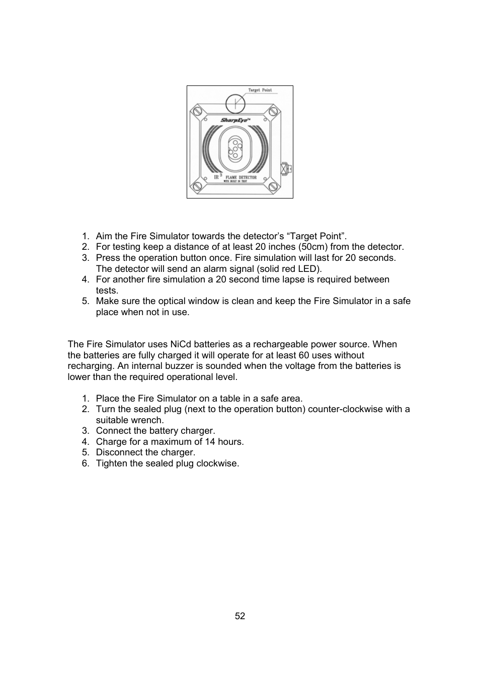 Spectrex 20/20SI Triple IR (IR3) Flame Detector User Manual | Page 60 / 62