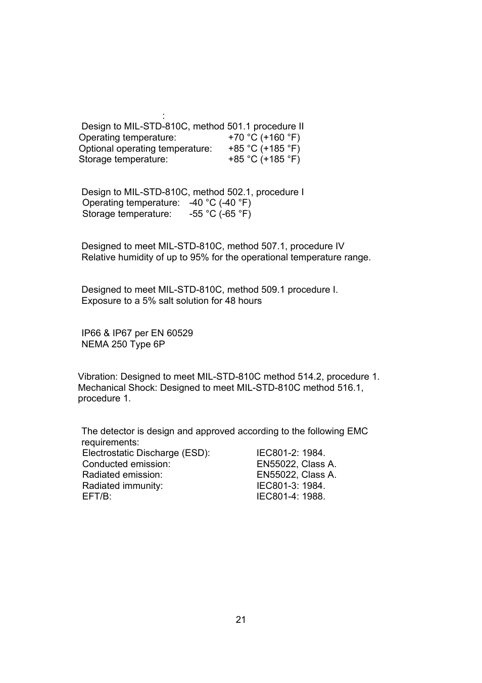 Spectrex 20/20L (LB) - UV/IR Flame Detector User Manual | Page 29 / 59