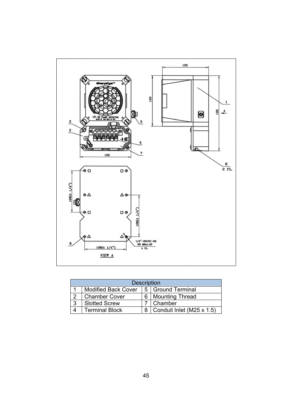 Spectrex 20/20L (LB) - UV/IR Flame Detector User Manual | Page 53 / 59