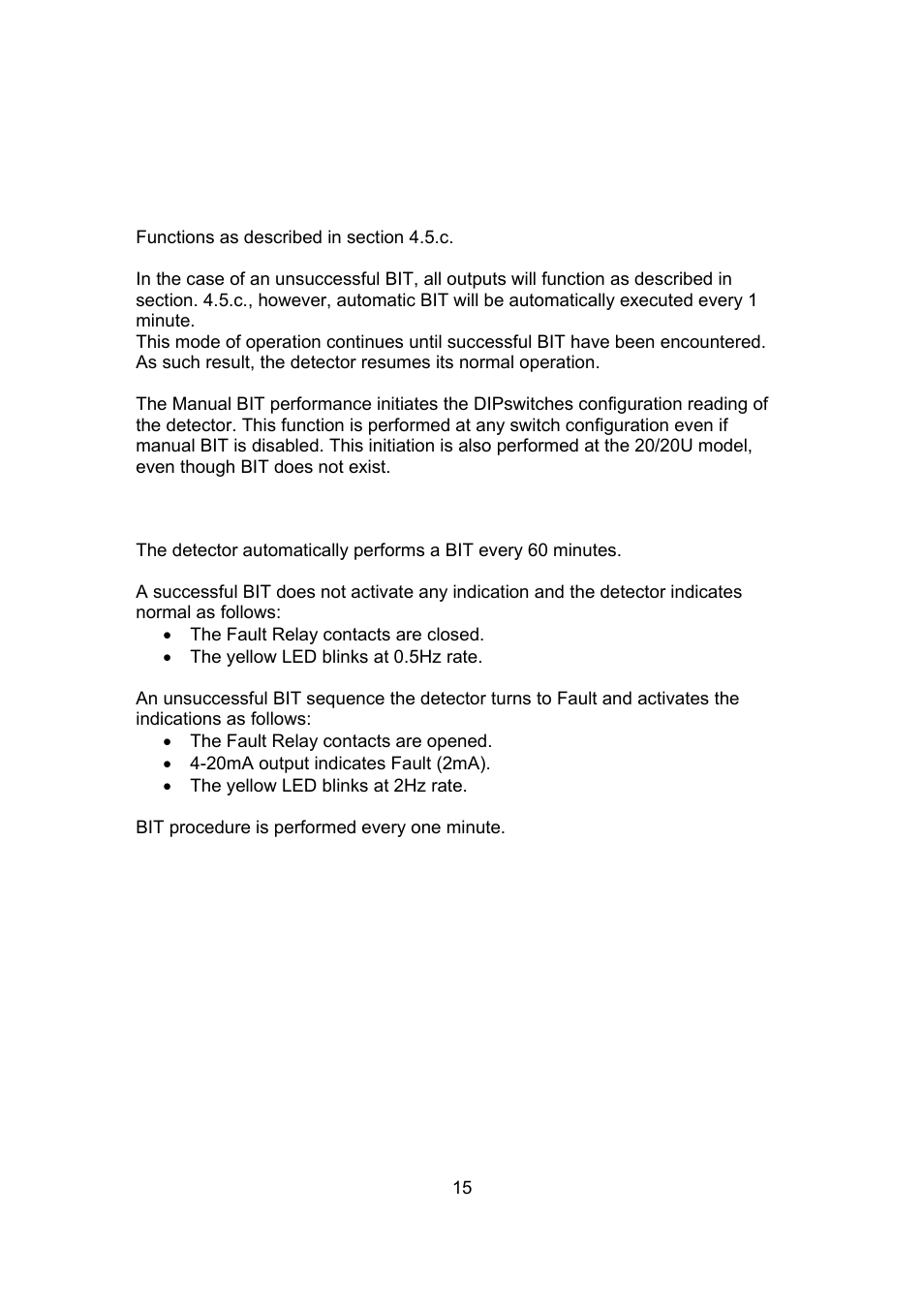 Spectrex 20/20U (UB) - UV Flame Detector User Manual | Page 23 / 57