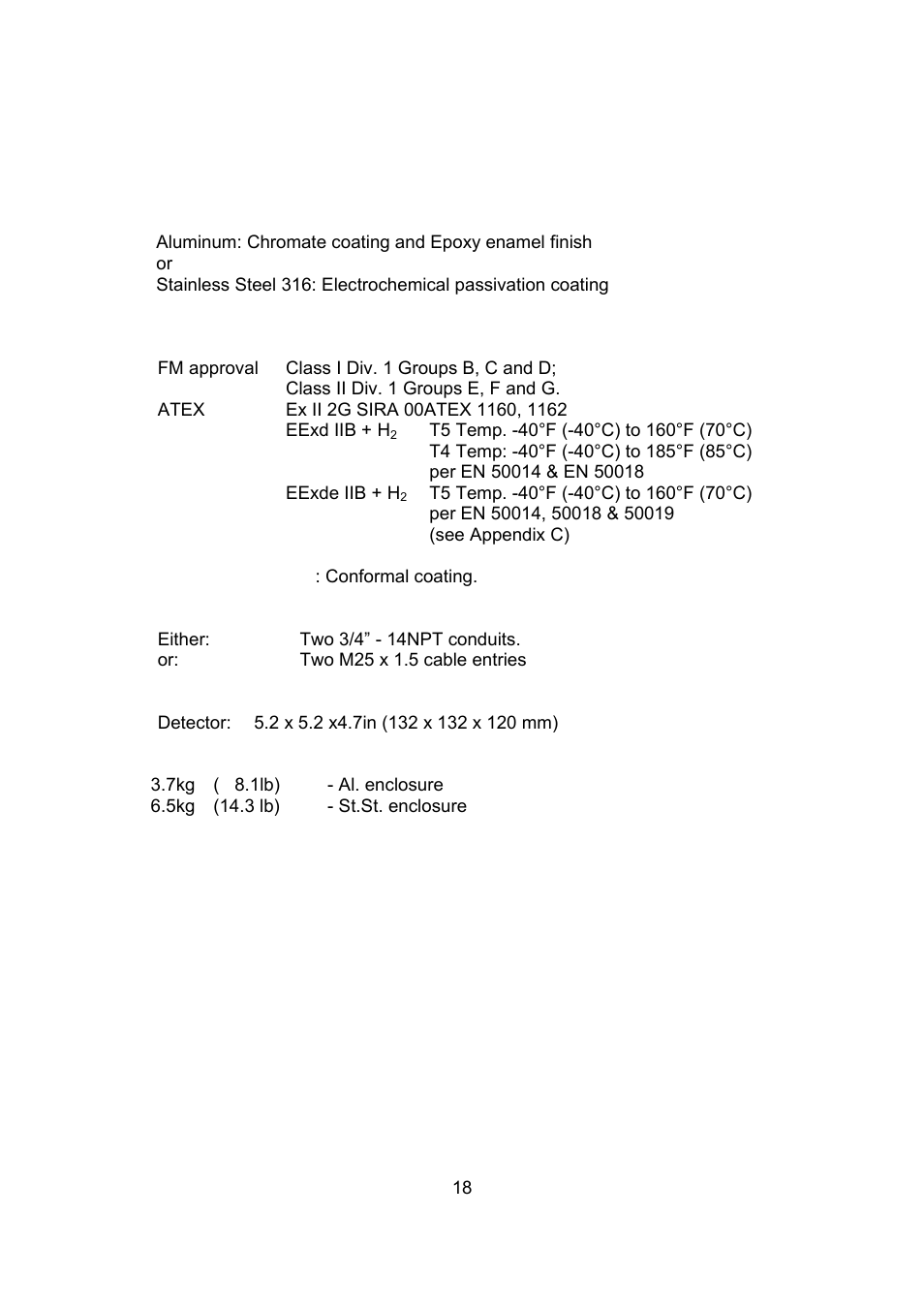 Spectrex 20/20U (UB) - UV Flame Detector User Manual | Page 26 / 57