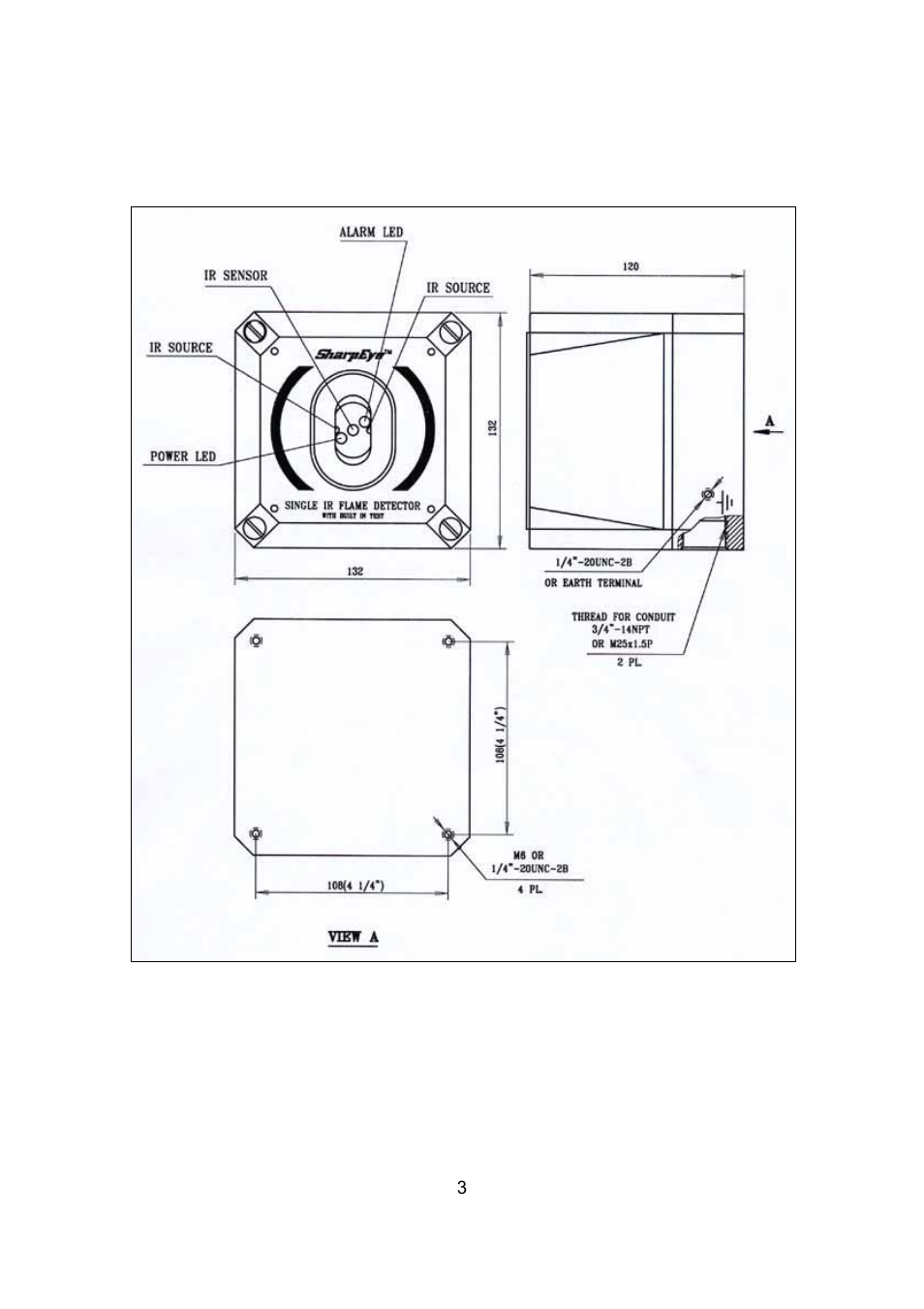 Spectrex 20/20R - Single IR Flame Detector User Manual | Page 11 / 62