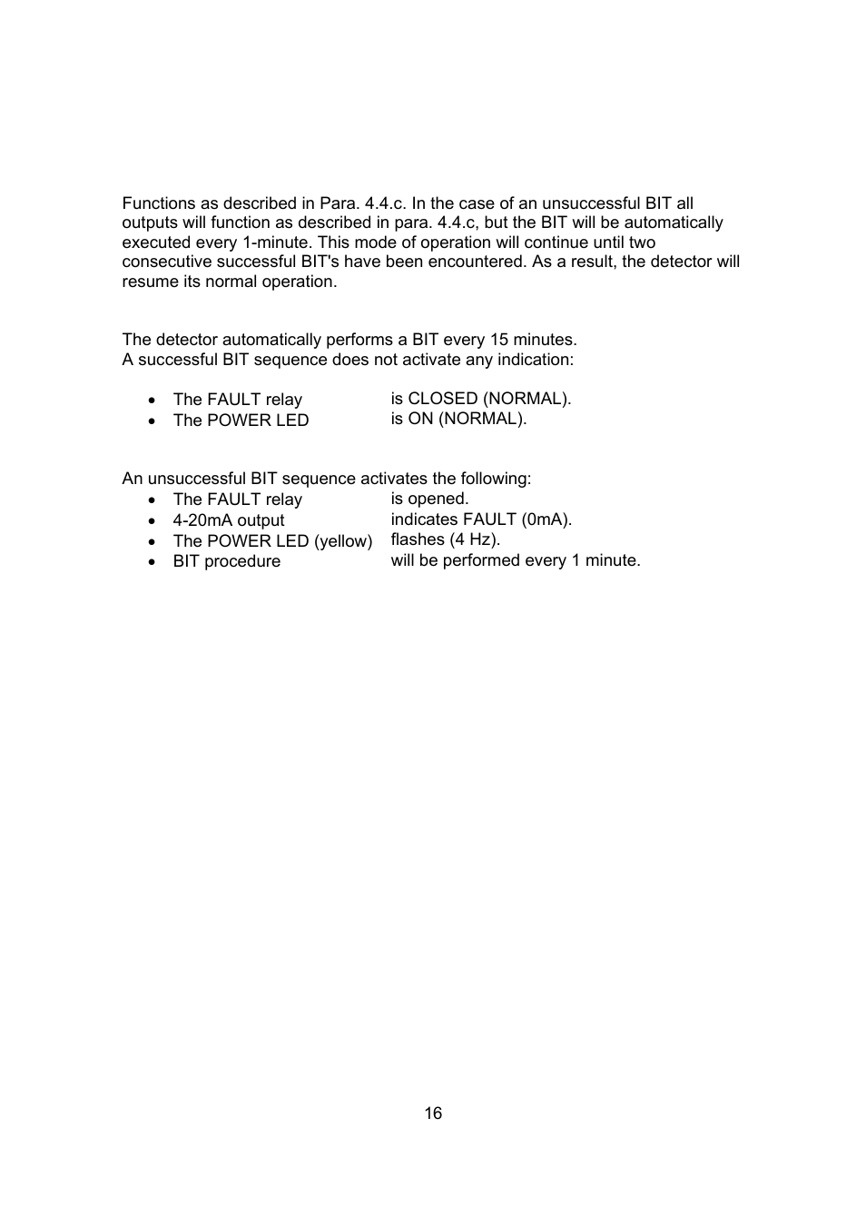 Spectrex 20/20R - Single IR Flame Detector User Manual | Page 24 / 62