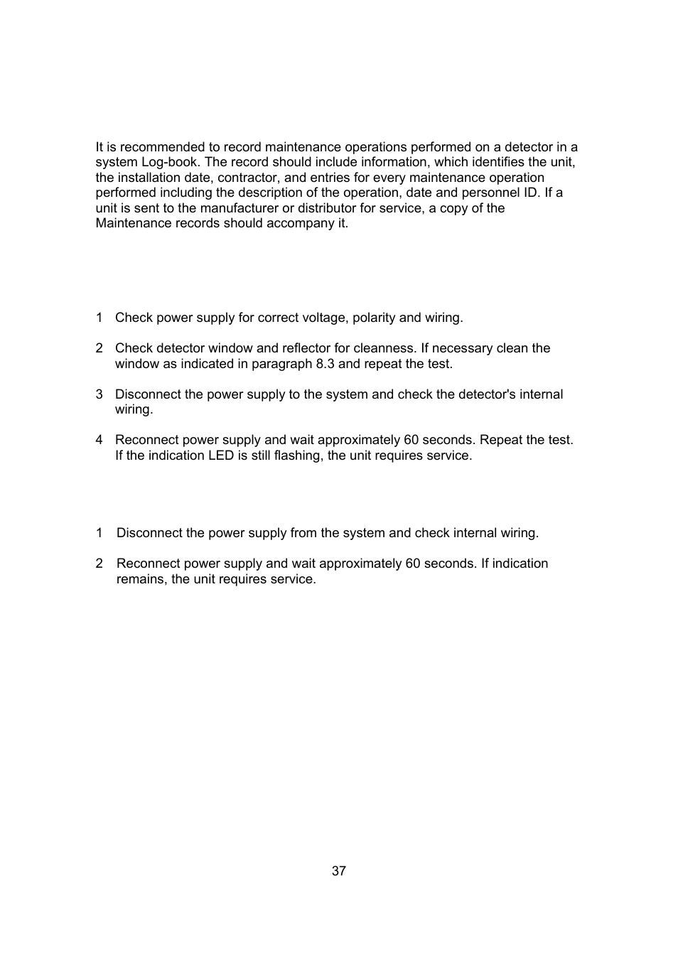 Spectrex 20/20R - Single IR Flame Detector User Manual | Page 45 / 62