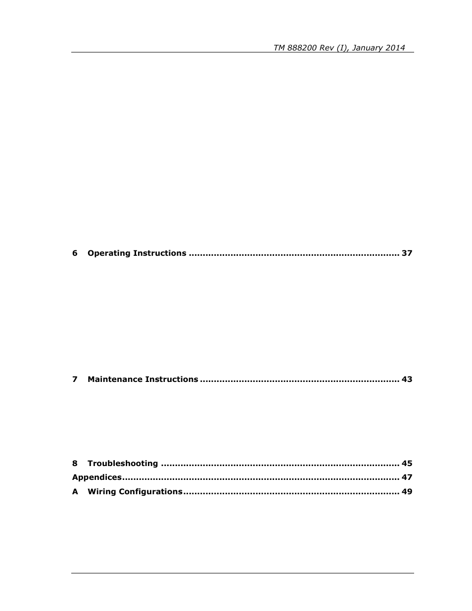 Spectrex Quasar 900 Open-Path Gas Detection System User Manual | Page 9 / 72