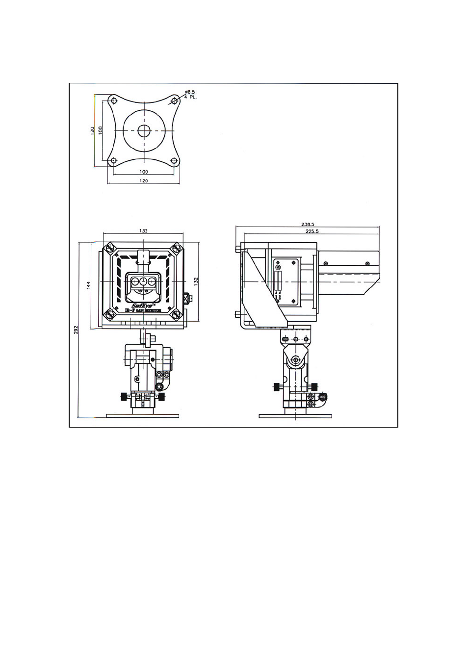 Spectrex Series 300 Open-Path Gas Detection System User Manual | Page 69 / 74