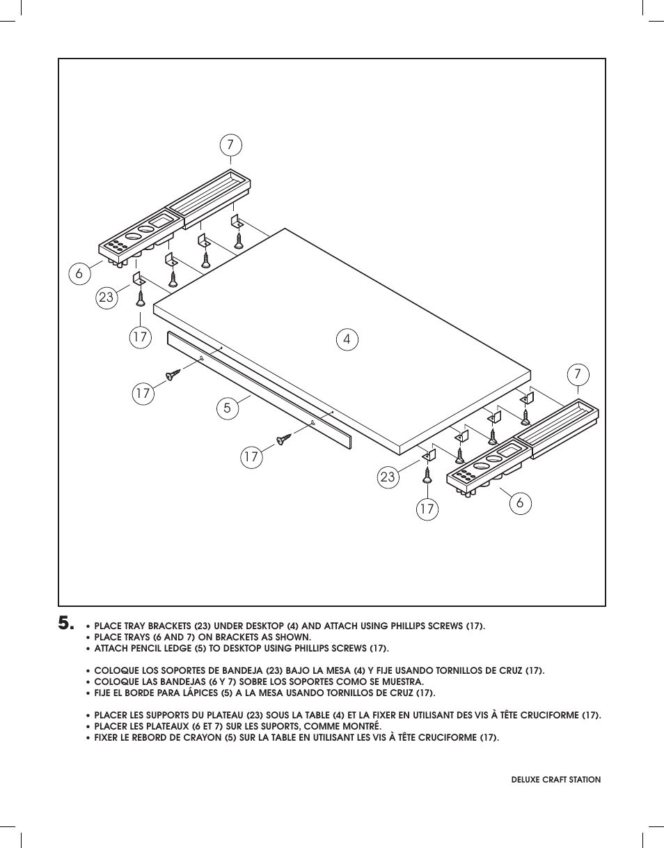 Studio Designs Deluxe Craft Station User Manual | Page 10 / 12