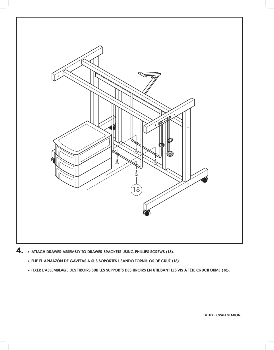 Studio Designs Deluxe Craft Station User Manual | Page 9 / 12