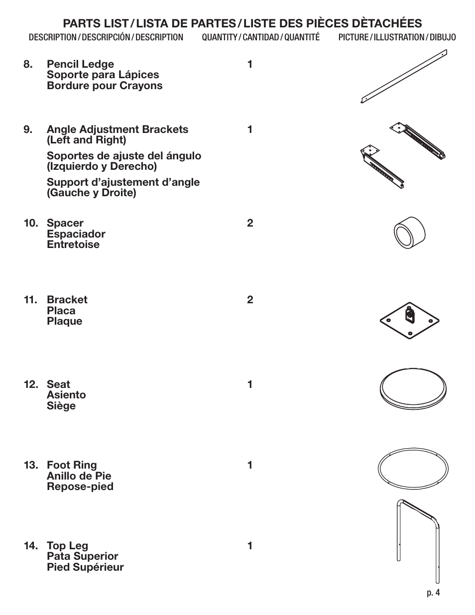 Studio Designs Eclipse Craft Center User Manual | Page 4 / 14