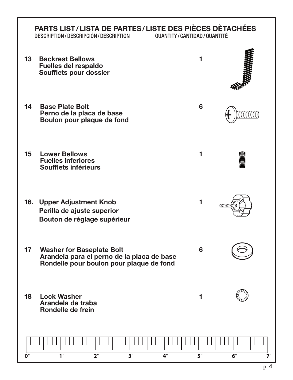 Studio Designs Ergo Pro Chair User Manual | Page 4 / 8