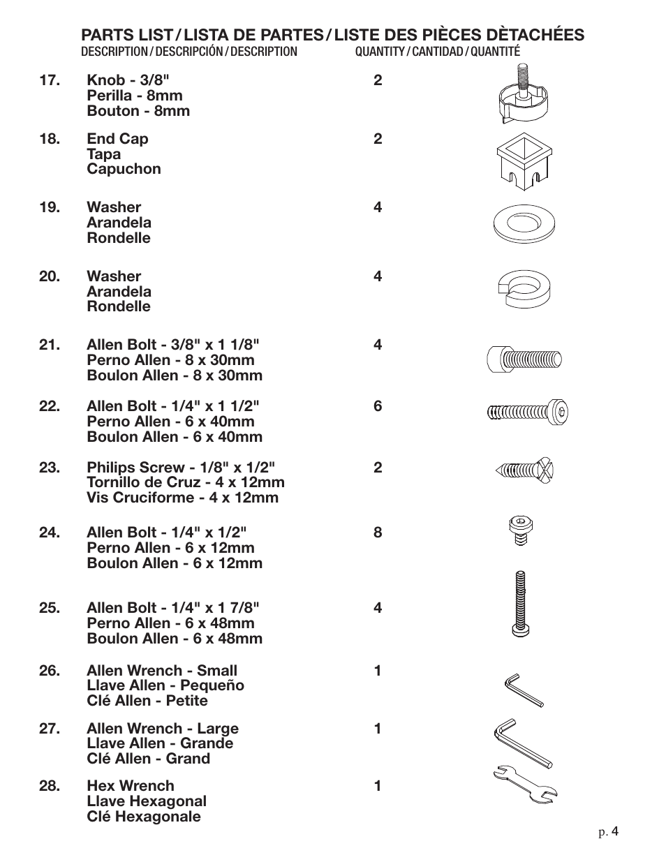 Studio Designs Europa Split Top Desk User Manual | Page 4 / 10