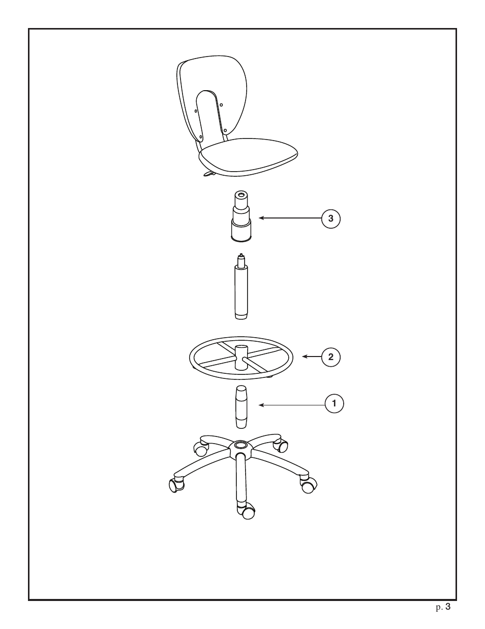 Studio Designs Futura Chair Footring Extension User Manual | Page 3 / 4