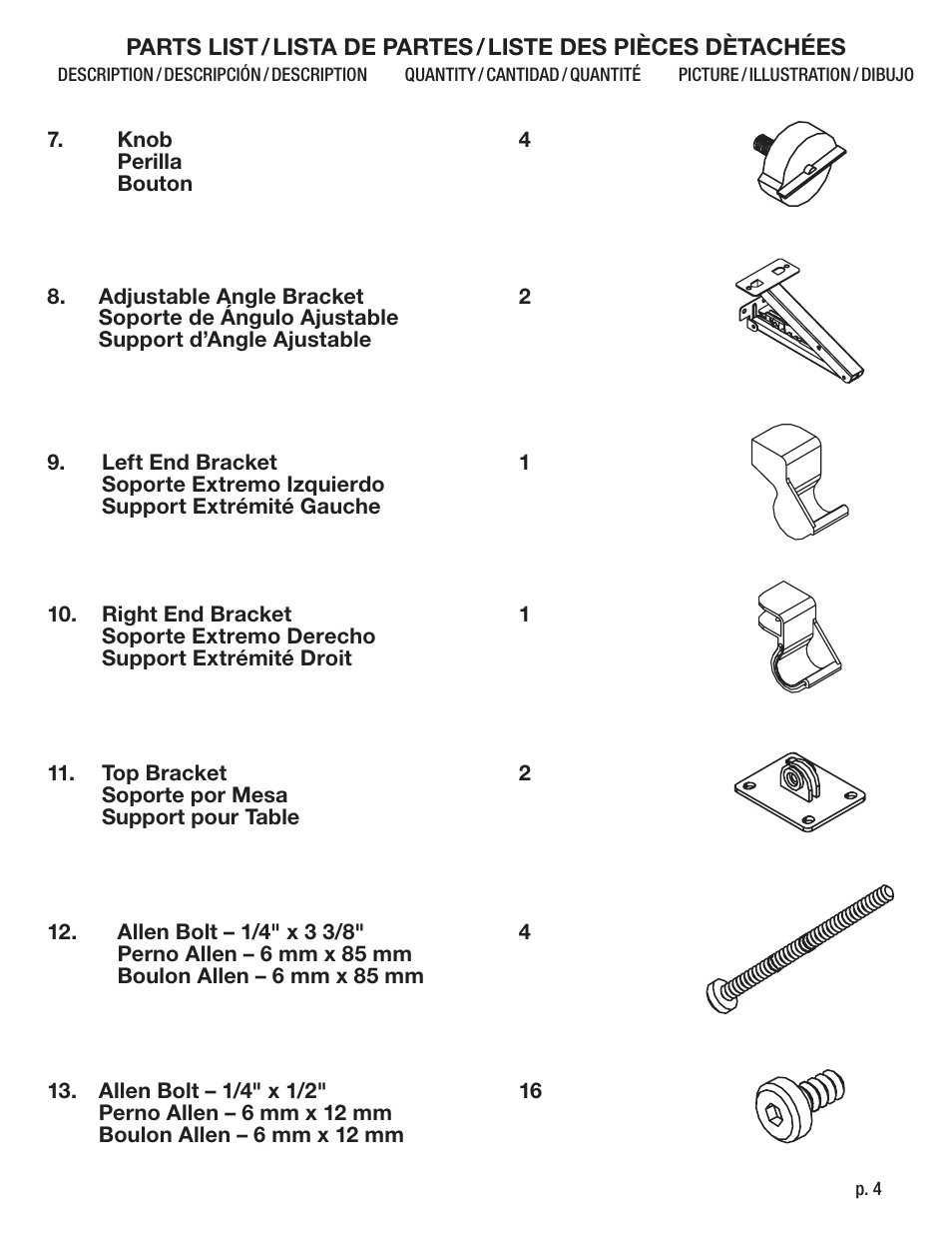 Studio Designs Graphix II Workstation – 24 x 36 inches User Manual | Page 4 / 10