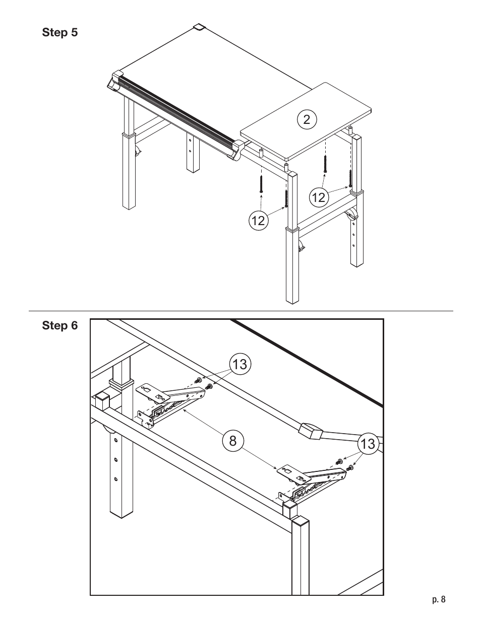 Studio Designs Graphix II Workstation – 24 x 36 inches User Manual | Page 8 / 10