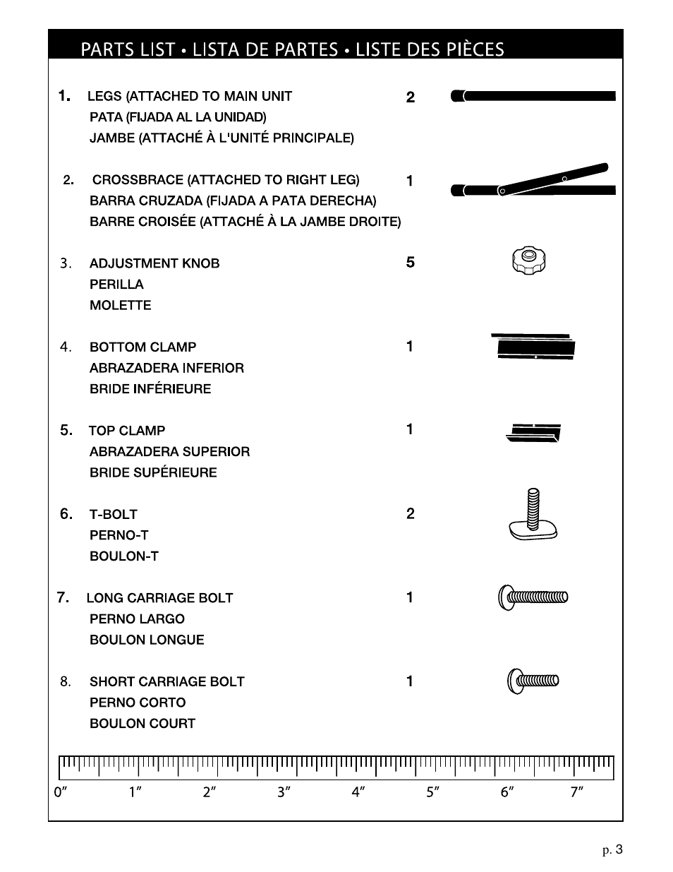 Studio Designs Premier Table Top Easel User Manual | Page 3 / 8