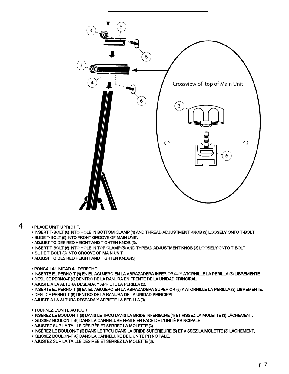 Studio Designs Premier Table Top Easel User Manual | Page 7 / 8