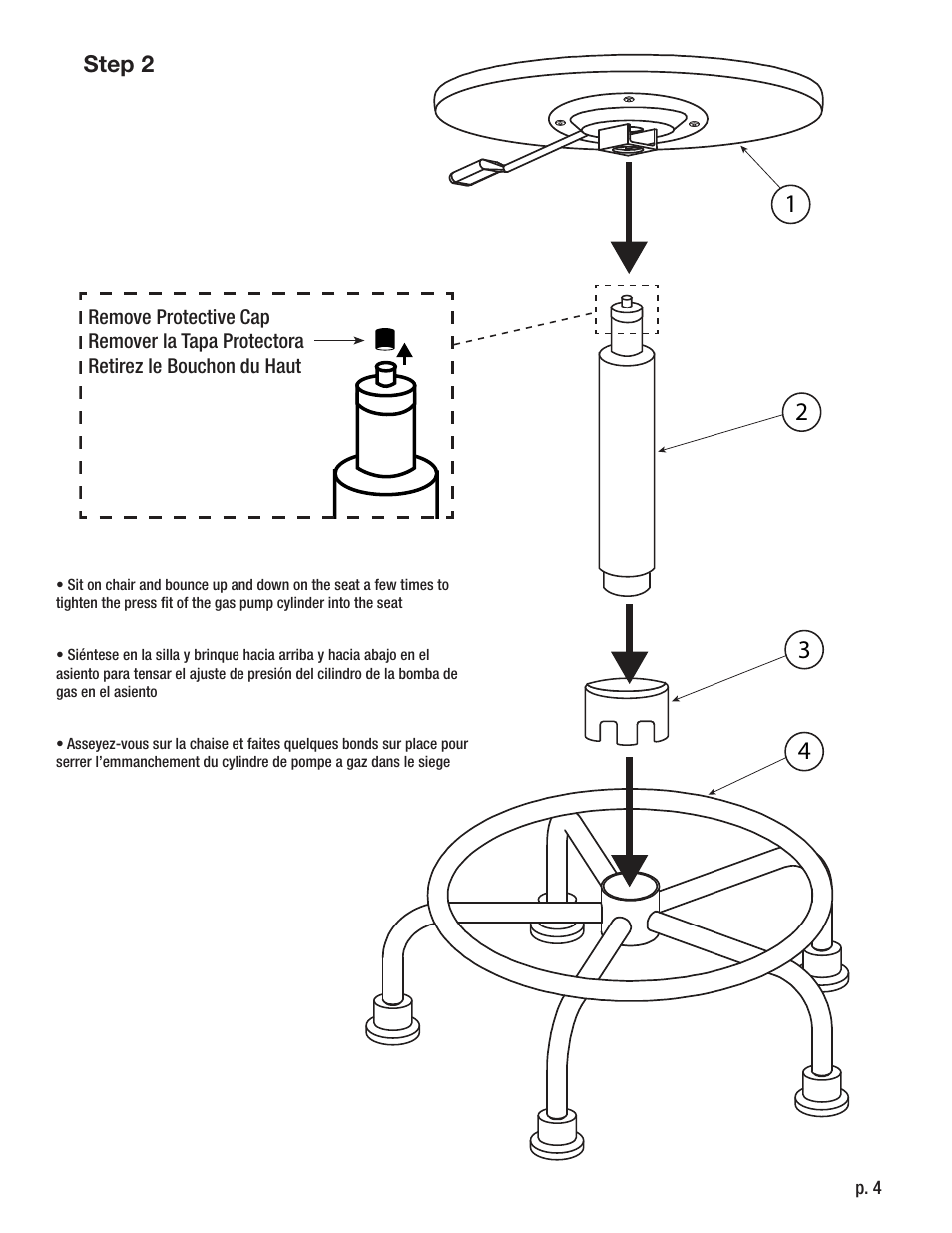 Studio Designs Retro Stool User Manual | Page 4 / 5