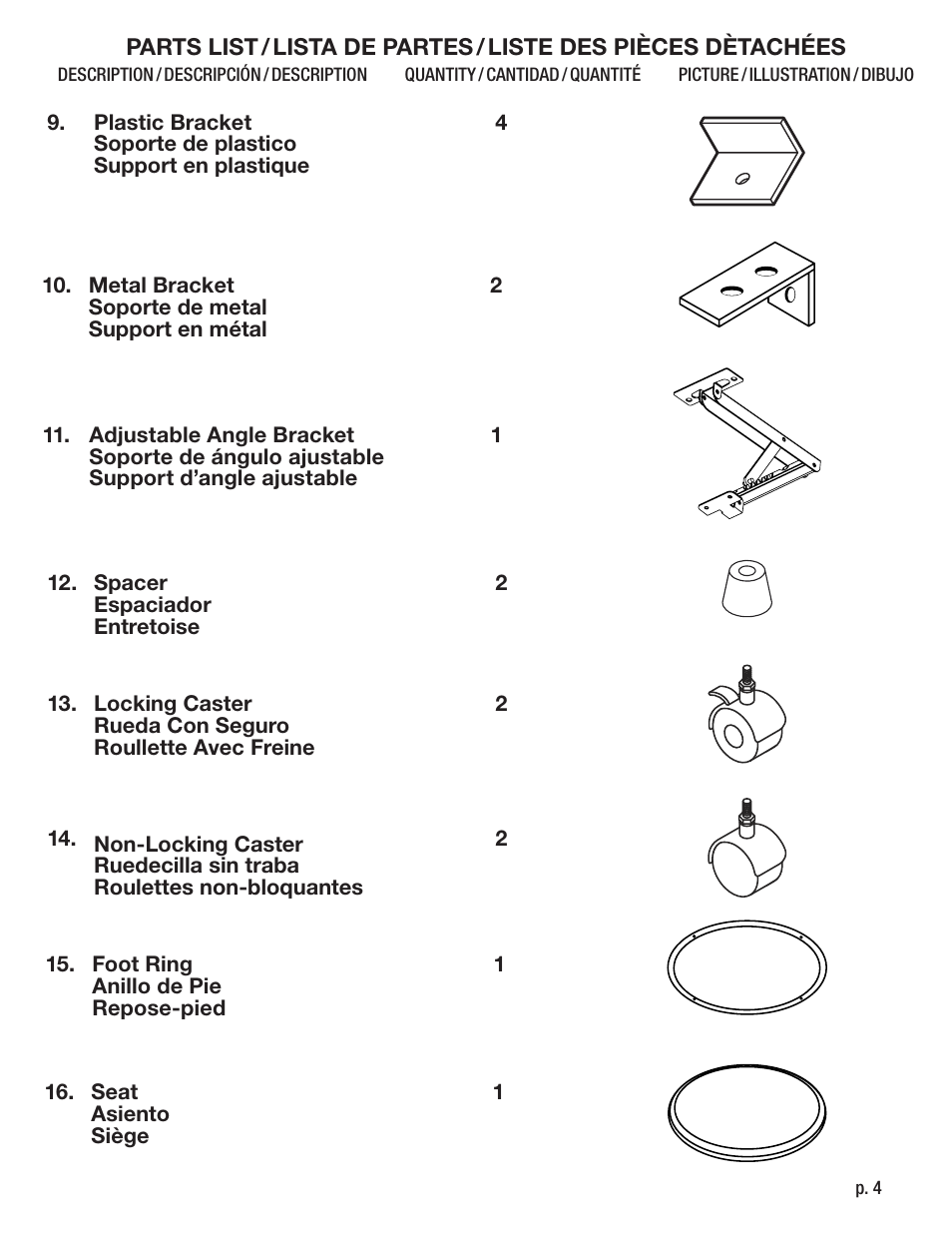 Studio Designs Studio Craft Center User Manual | Page 4 / 11