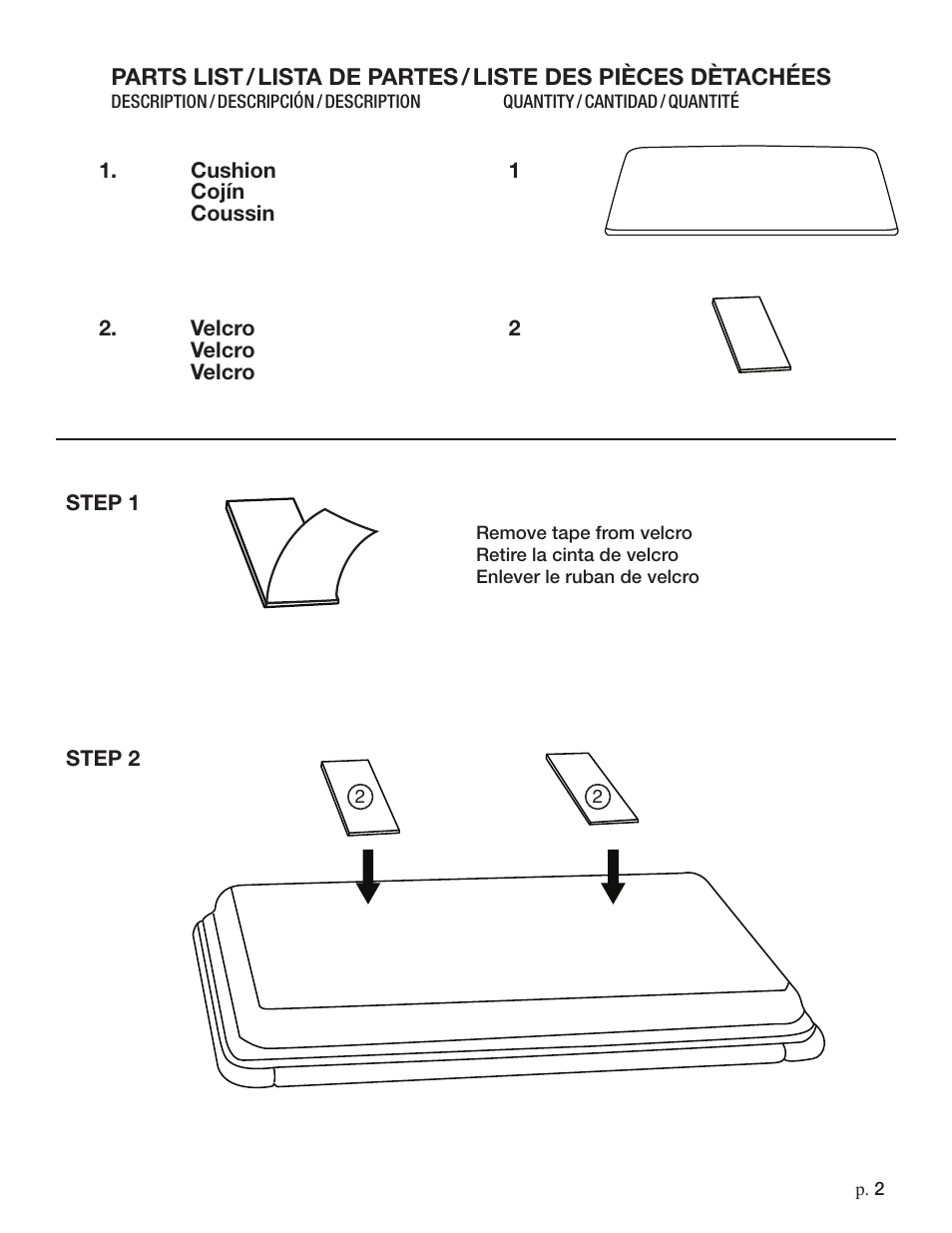 Studio Designs Studio Tablet Easel Pad User Manual | Page 2 / 4