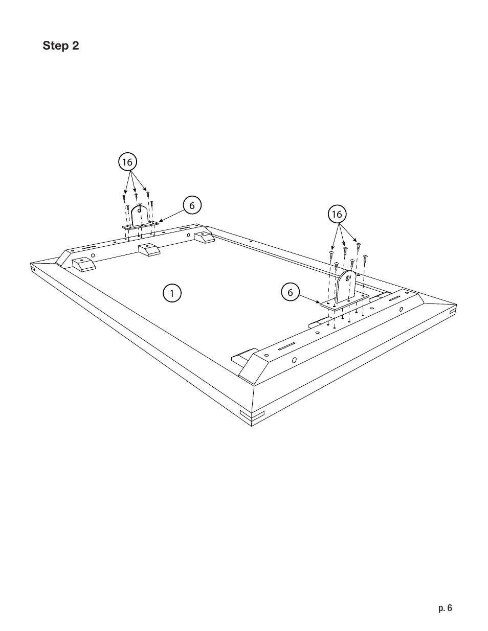 Studio Designs Vintage Drafting Table 42 inch User Manual | Page 6 / 9