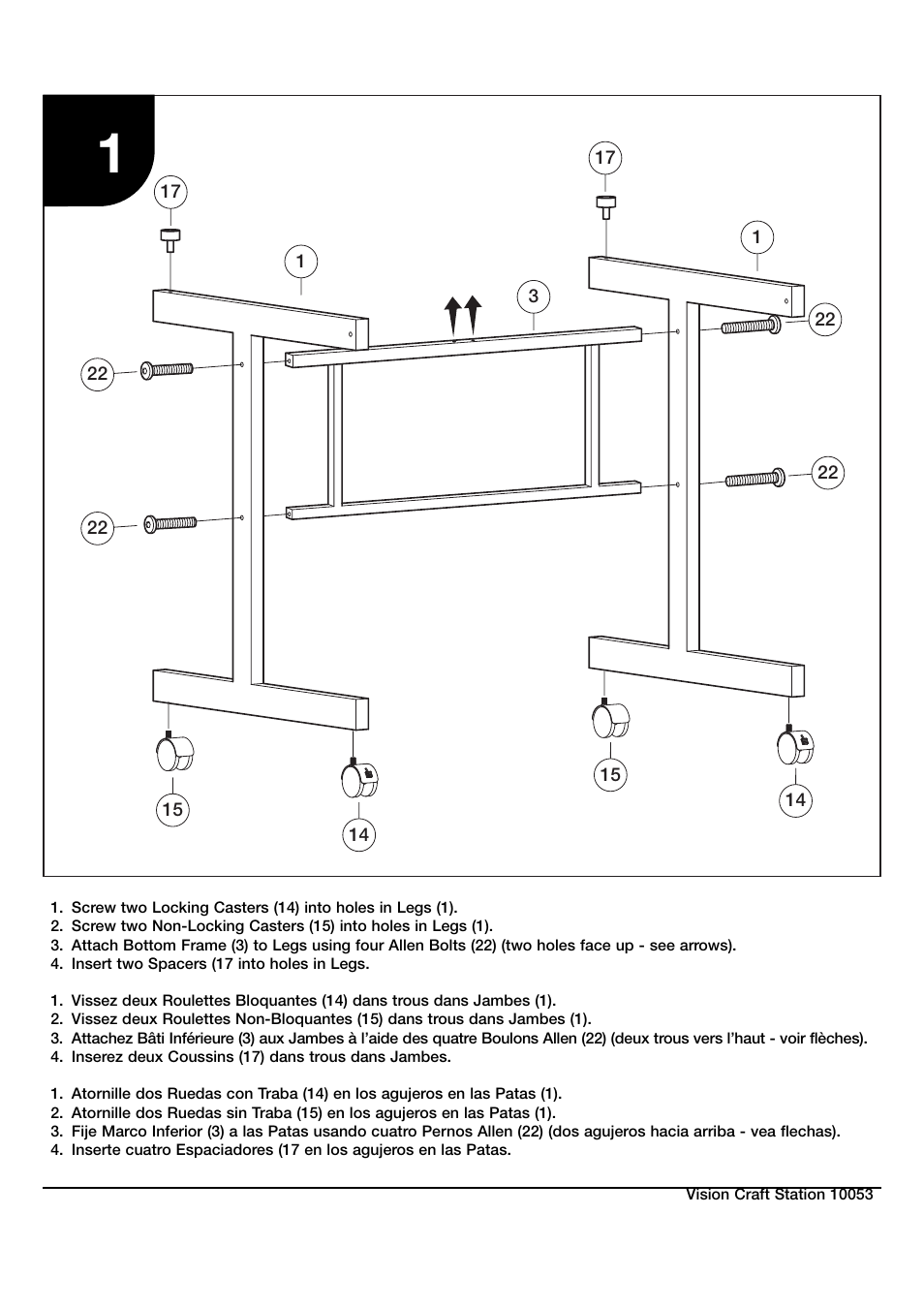 Studio Designs Vision Craft Station User Manual | Page 6 / 11