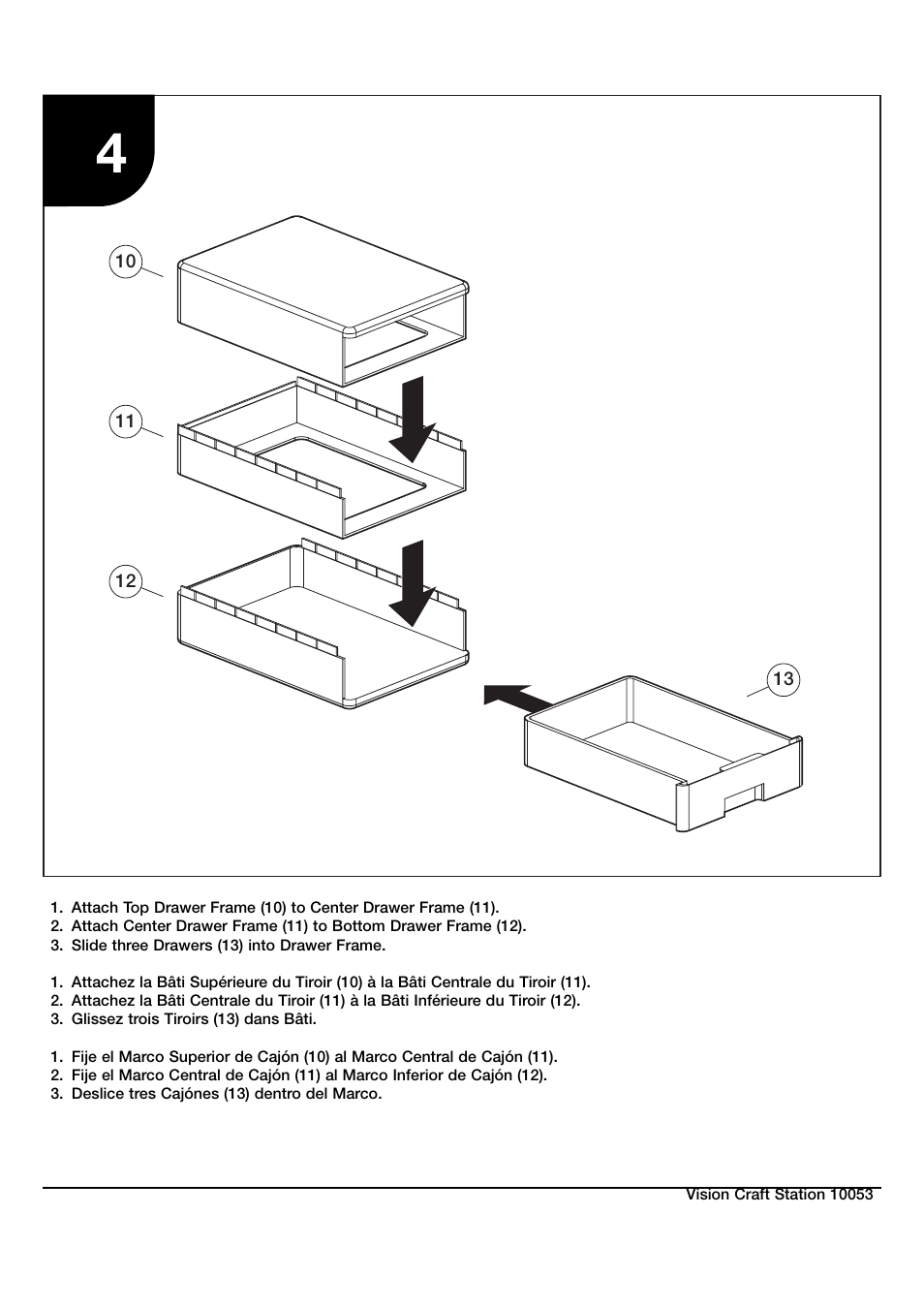 Studio Designs Vision Craft Station User Manual | Page 9 / 11