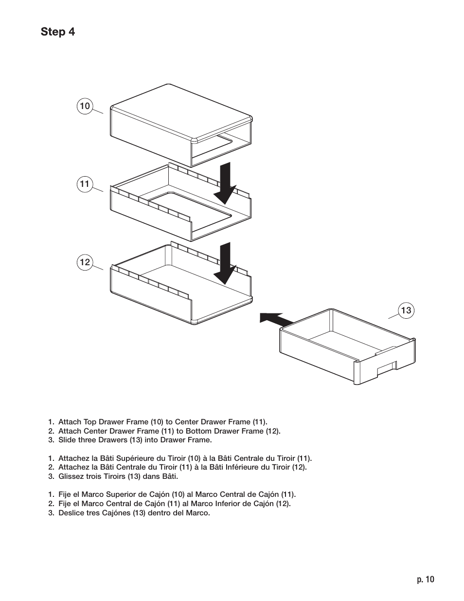 Studio Designs Vision Craft Station User Manual | Page 10 / 12