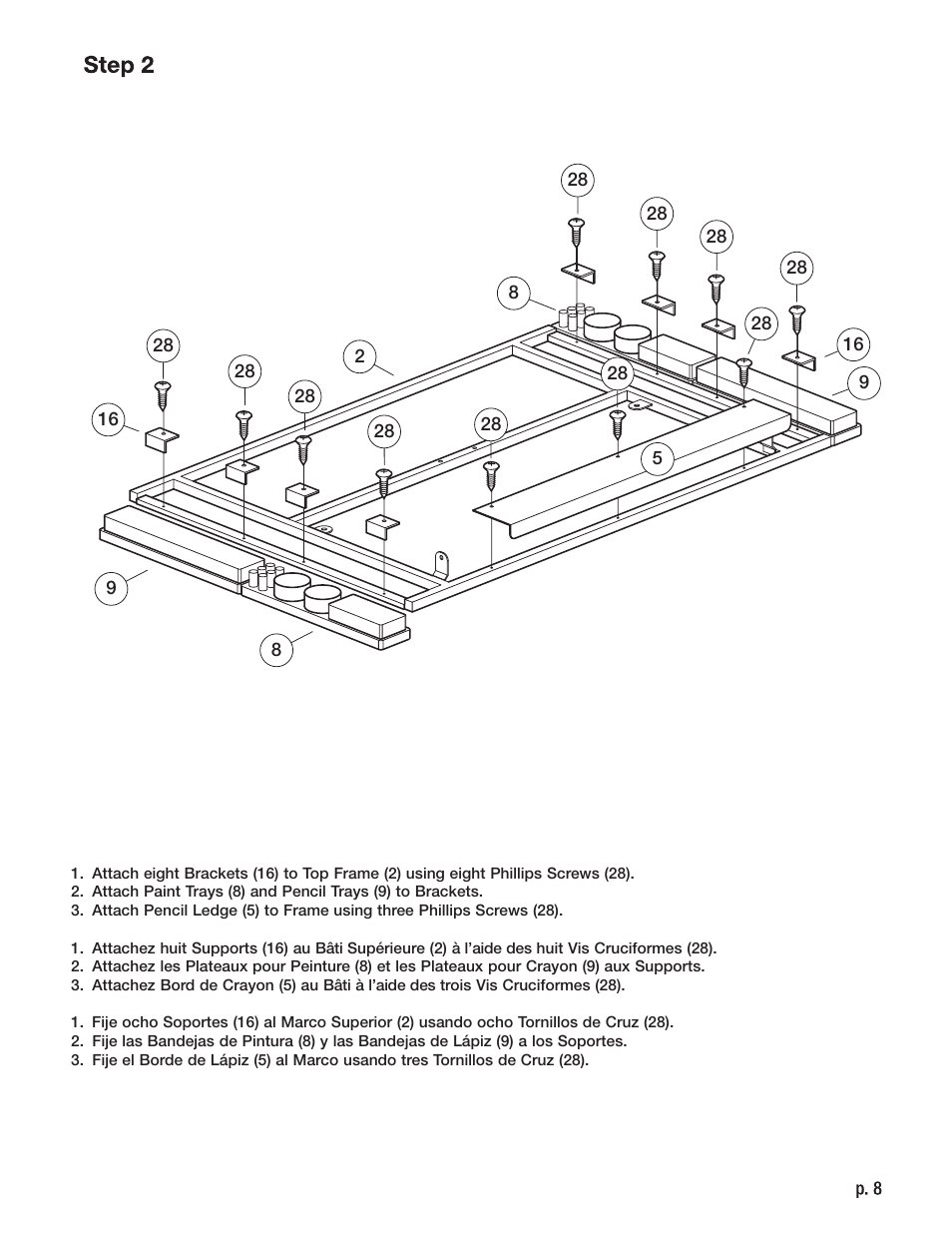 Studio Designs Vision Craft Station User Manual | Page 8 / 12
