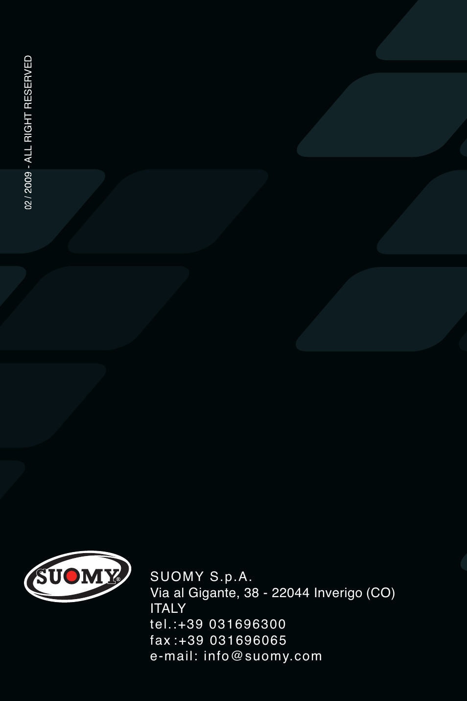 SUOMY D2O User Manual | Page 36 / 36
