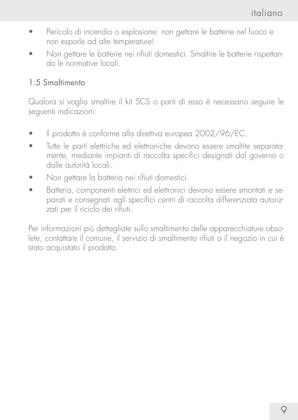 SUOMY Communication System SCS User Manual | Page 11 / 171