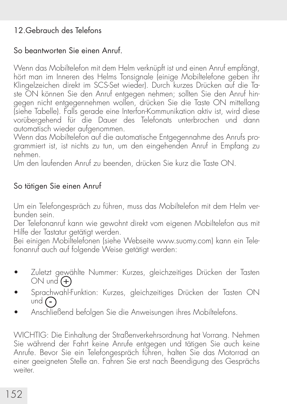 SUOMY Communication System SCS User Manual | Page 154 / 171
