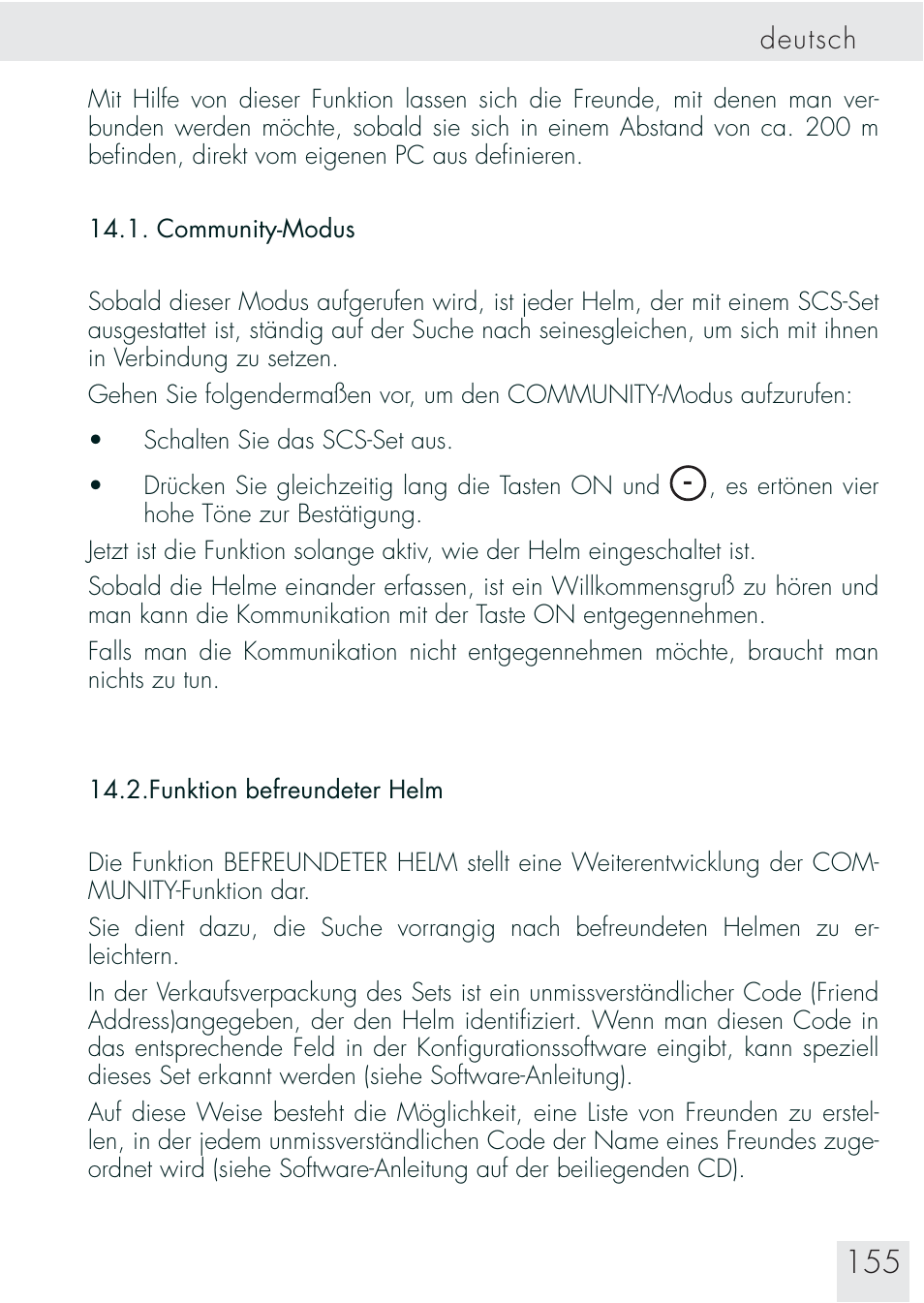 SUOMY Communication System SCS User Manual | Page 157 / 171