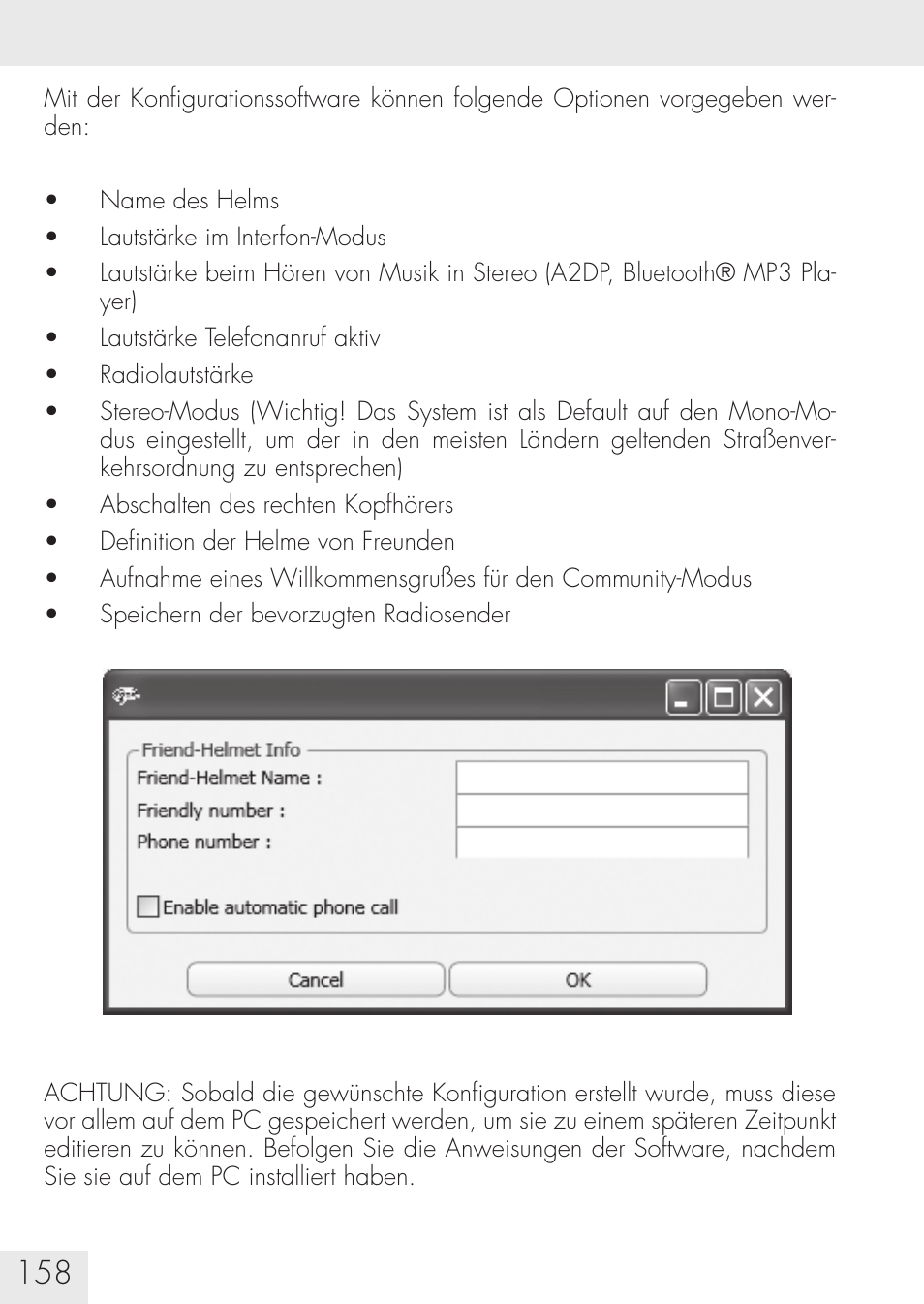 SUOMY Communication System SCS User Manual | Page 160 / 171
