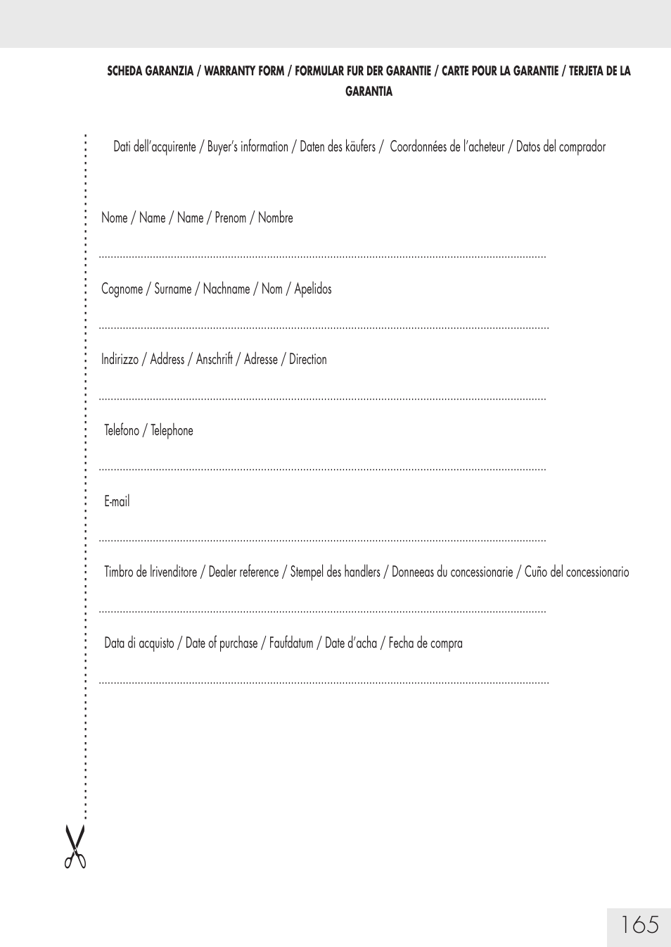 SUOMY Communication System SCS User Manual | Page 167 / 171