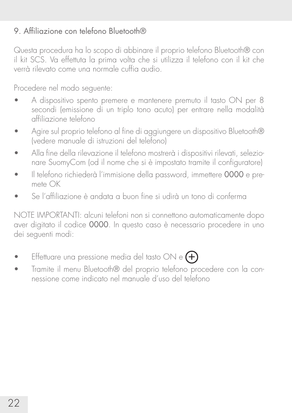 SUOMY Communication System SCS User Manual | Page 24 / 171