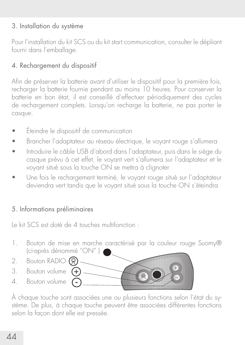 SUOMY Communication System SCS User Manual | Page 46 / 171