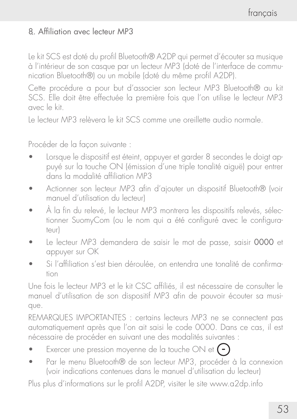 SUOMY Communication System SCS User Manual | Page 55 / 171