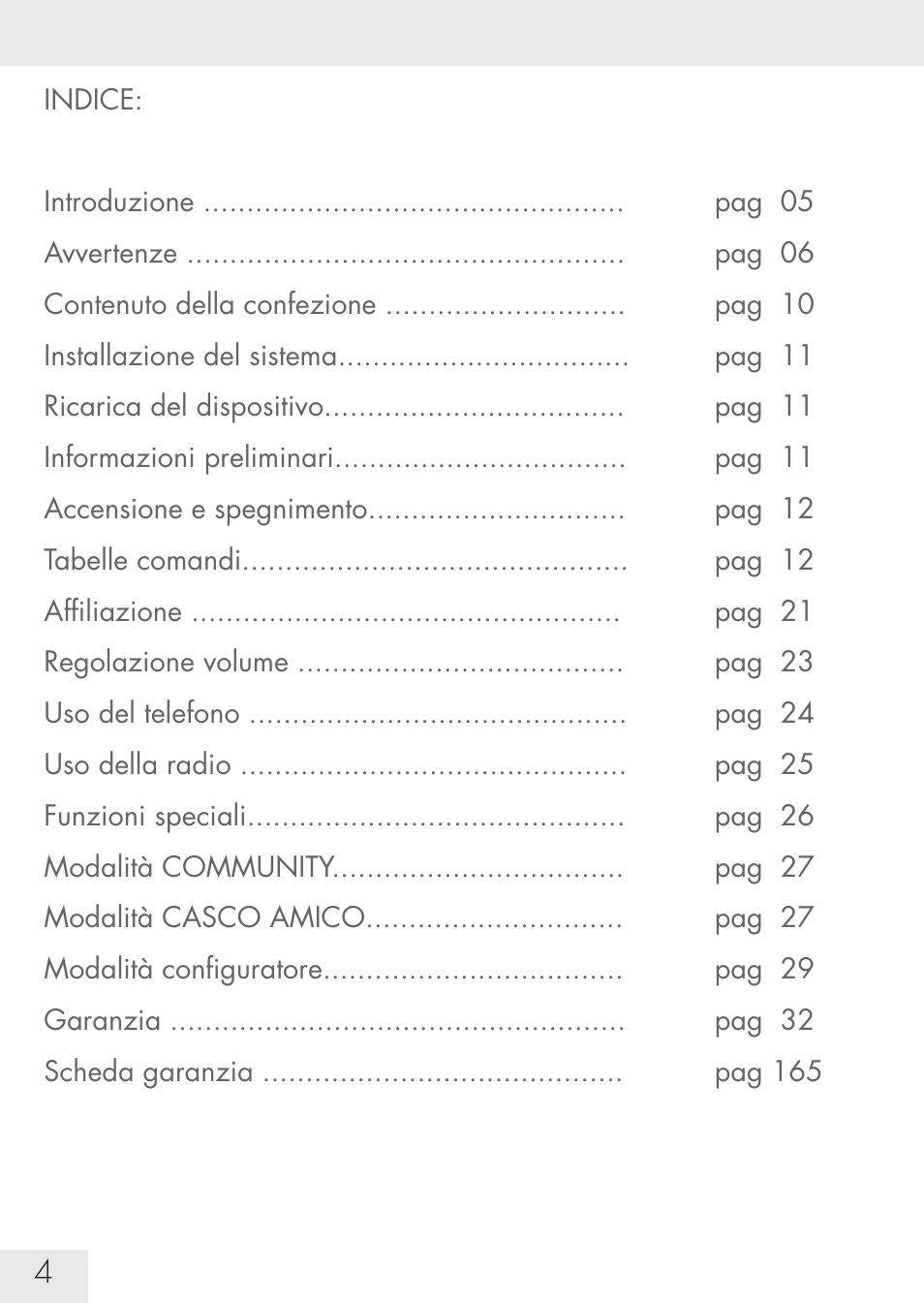 SUOMY Communication System SCS User Manual | Page 6 / 171