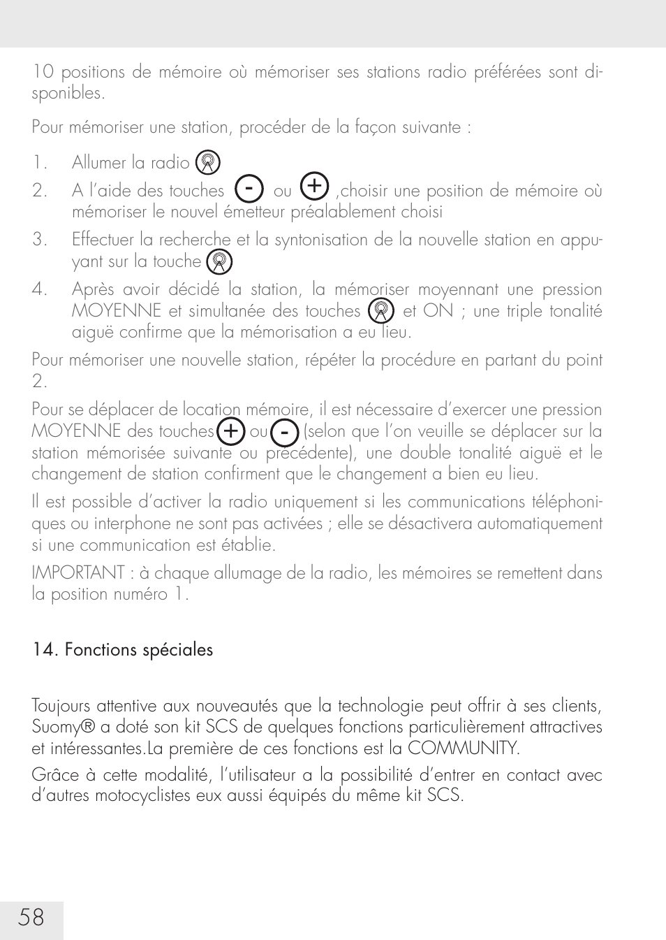 SUOMY Communication System SCS User Manual | Page 60 / 171