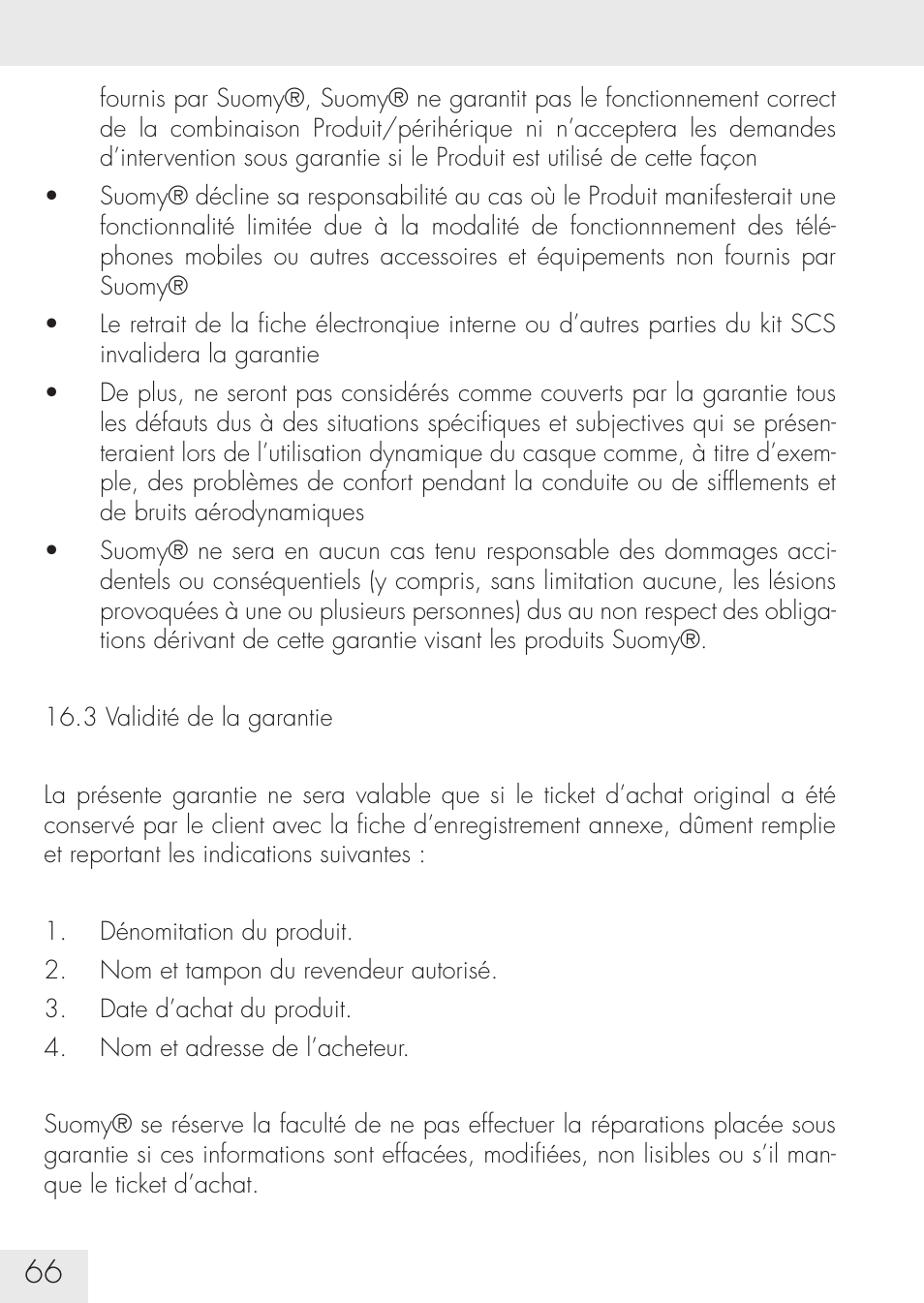 SUOMY Communication System SCS User Manual | Page 68 / 171