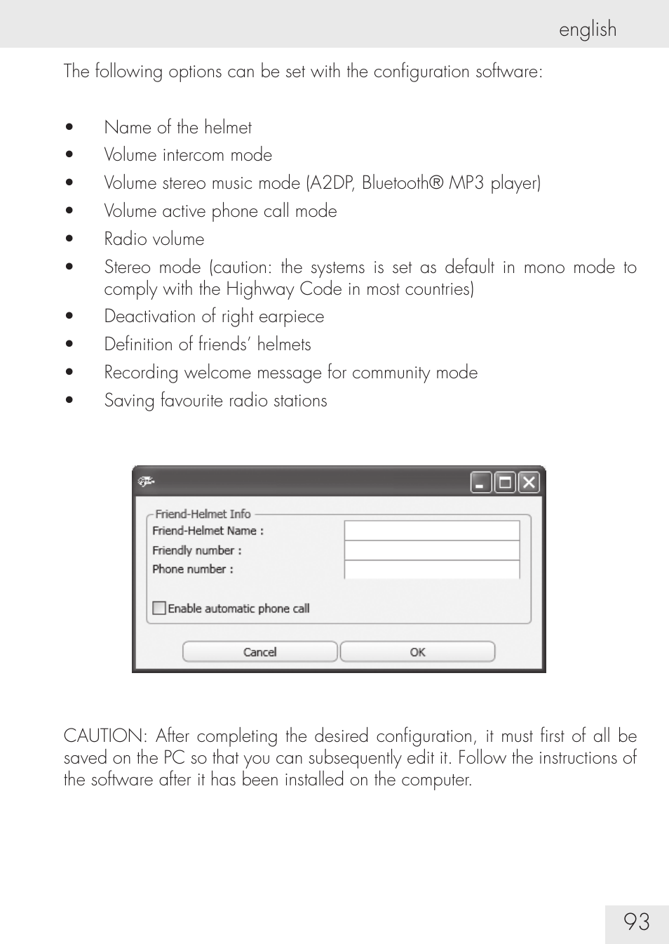 SUOMY Communication System SCS User Manual | Page 95 / 171